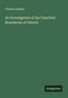 Charles Lindsey: An Investigation of the Unsettled Boundaries of Ontario, Buch
