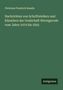 Christian Friedrich Kesslin: Nachrichten von Schriftstellern und Künstlern der Grafschaft Wernigerode vom Jahre 1074 bis 1855, Buch