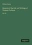 Text: "William Hanna, Memoirs of the Life and Writings of Thomas Chalmers, Vol. III, Antigonos." Einfache, grüne Buchcovergestaltung.