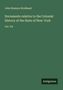 "John Romeyn Brodhead, Documents relative to the Colonial History of the State of New-York, Vol. VII." Grüner Hintergrund., Buch
