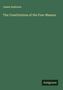 James Anderson: The Constitutions of the Free-Masons, Buch