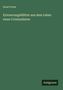 Ernst Fritze: Erinnerungsblätter aus dem Leben eines Criminalisten, Buch