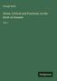 „George Bush. Notes, Critical and Practical, on the Book of Genesis Vol. I.“ Grüner Hintergrund, unten rechts „Antigonos“.