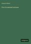 Titel: "Five Occasional Lectures" von Francis Fulford. Unten rechts: "Antigonos". Grüner Hintergrund.