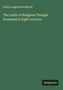 Henry Longueville Mansel: The Limits of Religious Thought Examined in Eight Lectures, Buch