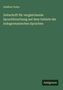 Adalbert Kuhn: Zeitschrift für vergleichende Sprachforschung auf dem Gebiete der indogermanischen Sprachen, Buch
