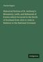 Text: "Charles Rogers. Historical Notices of St. Anthony's Monastery, Leith... to the National Covenant. Antigonos." Grüner Hintergrund.