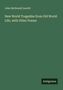 Auf grünem Hintergrund steht: "John McDowell Leavitt, New World Tragedies from Old World Life, with Other Poems", unten "Antigonos".