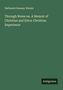 Oben steht "Nathaniel Ramsay Waters". Darunter "Through Rome on. A Memoir of Christian and Extra-Christian Experience". Unten "Antigonos". Grünlicher Hintergrund.