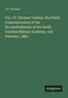 Text: Col. J.P. Thomas’ Oration zur Wiedereröffnung der South Carolina Military Academy, 22. Februar 1883. Name: Antigonos., Buch