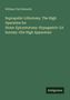 Buchtitel von William Tod Helmuth über Suprapubic Lithotomy. Grüner Hintergrund, unten rechts steht "Antigos"., Buch