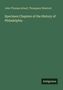 John Thomas Scharf, Thompson Westcott.  
Specimen Chapters of the History of Philadelphia.  
Dunkelgrüner Hintergrund. Antigonos., Buch