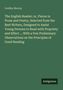 Text: "Lindley Murray. The English Reader; or, Pieces in Prose and Poetry... Observations on the Principles of Good Reading." Unten rechts steht "Antigonos". Hintergrund ist grün., Buch