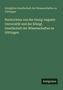 Königl. Gesellschaft der Wissenschaften Göttingen; Nachrichten von der Georg-August-Universität; Antigonos; grüner Hintergrund., Buch