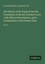 Buchtitel: "The History of the Popes". Autoren: Archibald Bower, Samuel H. Cox. Band II. Grüner Hintergrund, Logo: "Antigonos"., Buch