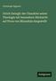 Text: "Christoph Sigwart Ulrich Zwingli: der Charakter seiner Theologie mit besonderer Rücksicht auf Picus von Mirandula dargestellt". Unten rechts steht "Antigonos". Der Hintergrund ist dunkelgrün.