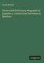 Titel: "The Scottish Philosophy, Biographical, Expository, Critical, from Hutcheson to Hamilton" von James McCosh. Unten: "Antigonos". Hintergrund: Dunkelgrün.