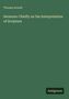 Text: "Thomas Arnold. Sermons: Chiefly on the Interpretation of Scripture. Antigonos." Grüner Hintergrund, minimalistisches Design.