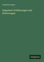 Grünes Cover, Titel: "Helgoland: Schilderungen und Erörterungen". Autor: Friedrich Oetker. Unten: "Antigonos" auf dunklem Feld.