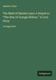Text: "Amelia E. Barr, The Maid of Maiden Lane; A Sequel to 'The Bow of Orange Ribbon.' A Love Story, in large print."  
Grüner Hintergrund.