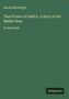 Grüner Hintergrund mit Text: „Harold Bell Wright“, „That Printer of Udell's; A Story of the Middle West“, „in large print“, „Antigonos“.