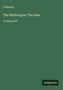 "Unknown. The Mabinogion; The tales in large print. Antigonos." Ein schlichtes, leeres grünes Design mit Textblock.