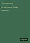 Titus Lucretius Carus: On the Nature of Things, Buch