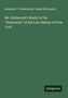 Benjamin T. Onderdonk: Mr. Richmond's Reply to the "Statement" of the Late Bishop of New York, Buch, Buch
