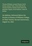 Thomas Williams: An Address, Delivered Before the Society of Alumni of Williams College, At Their Twenty-Second Anniversary, August 16, 1843, Buch
