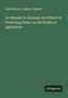 John Morton, Joshua Trimmer. Titel: An Attempt to Estimate the Effects of Protecting Duties on the Profits of Agriculture. Unten rechts steht "Antigonos". Grüner Hintergrund., Buch