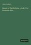 James Anderson: Memoir of the Chisholm, Late M.P. for Inverness-Shire, Buch