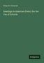 Rufus W. Griswold: Readings in American Poetry for the Use of Schools, Buch