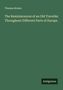 Buchtitel: „The Reminiscences of an Old Traveller Throughout Different Parts of Europe” von Thomas Brown. Schlichter, grüner Hintergrund. , Buch