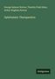 George Salmon Norton: Ophthalmic Therapeutics, Buch