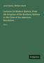 Jared Sparks: Lectures On Modern History: From the Irruption of the Northern Nations to the Close of the American Revolution, Buch