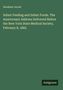 Titel: Infant Feeding and Infant Foods. Sprechtext: Abraham Jacobi. Erscheinungsort: Antigonos. Hintergrund: Einfarbig grün.