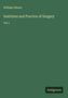 "William Gibson, Institutes and Practice of Surgery, Vol 1." Text auf grünem Hintergrund, unten rechts "Antigonos".