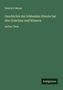 "Heinrich Meyer: Geschichte der bildenden Künste bei den Griechen und Römern. Dritter Theil." Unten rechts steht "Antigonos". Der Hintergrund ist dunkelgrün., Buch