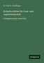 W. Pfeil, H. Nördlinger: Kritische Blätter für Forst- und Jagdwissenschaft. Fünfzigster Band, Erstes Heft. Antigonos.