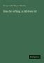 Text: "George John Whyte-Melville", "Good for nothing, or, All down hill". Dunkelgrüner Hintergrund, Logo unten rechts: "Antigonos".