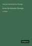 Text: "Deutsche Gesellschaft für Chirurgie, Archiv für klinische Chirurgie, 31. Band." Unten rechts: "Antigonos".