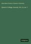 Alma Mater Society of Queen's University: Queen's College Journal, Vol. 12, no. 7, Buch