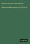 Alma Mater Society of Queen's University: Queen's College Journal, Vol. 12, no. 8, Buch