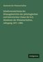 Akademie der Wissenschaften, Inhaltsverzeichniss der Sitzungsberichte 1871-1885. "Antigonos" unten rechts auf grünem Hintergrund.