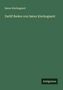Søren Kierkegaard, Zwölf Reden von Søren Kierkegaard, Antigonos. Grüner Hintergrund, minimalistisches Design.