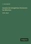 J. von Lamont: Annalen der königlichen Sternwarte bei München, Buch