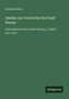Text: "Quellen zur Geschichte der Stadt Worms" und "Urkundenbuch der Stadt Worms, 1. Band: 627-1300" auf grünem Hintergrund., Buch