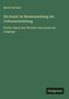 Titel: "Die Kunst im Zusammenhang der Culturenwicklung". Autor: Moriz Carriere. Grüner Hintergrund. Logo: Antigonos.