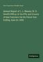 San Francisco Health Dept: Annual Report of J. L. Meares, M. D. Health Officer of the City and County of San Francisco for the Fiscal Year Ending June 30, 1885, Buch