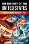 „The History of the United States“, „Understanding America's Past“, „211 Pages“. Adler, Freiheitsstatue, Kapitol., Buch